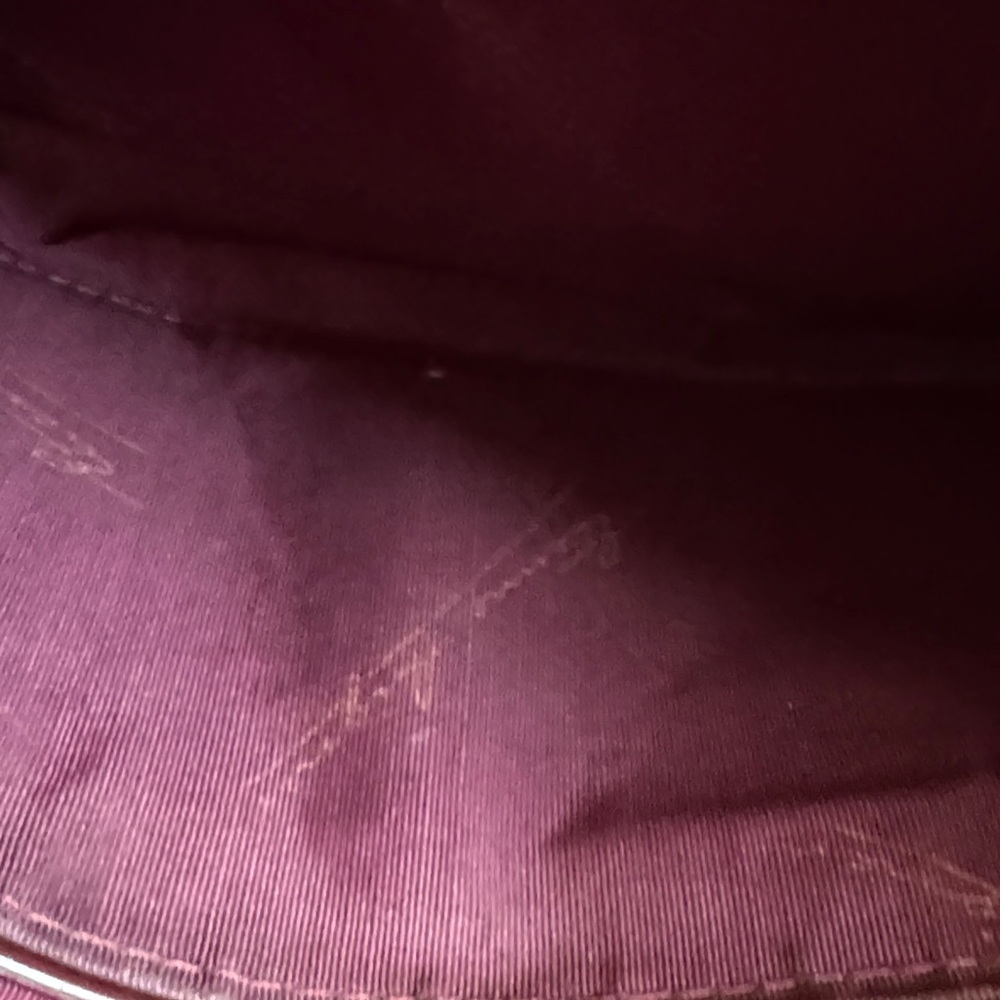 90s Retro Etienne Aigner Shoulder/Crossbody Signature Oxblood Leather Purse - Picture 9 of 15